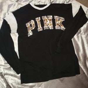 PINK Bling Long Sleeve Tee